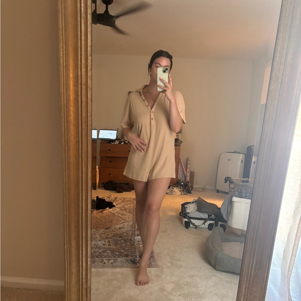 Princess Polly Button Up Romper!